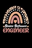 Senior Software Engineer Rainbow leopard Appreciation Software Development & Architecture: Lined Notebook / Journal Gift , 120 Pages , 6X9 ,Soft Cover , Matte Finish