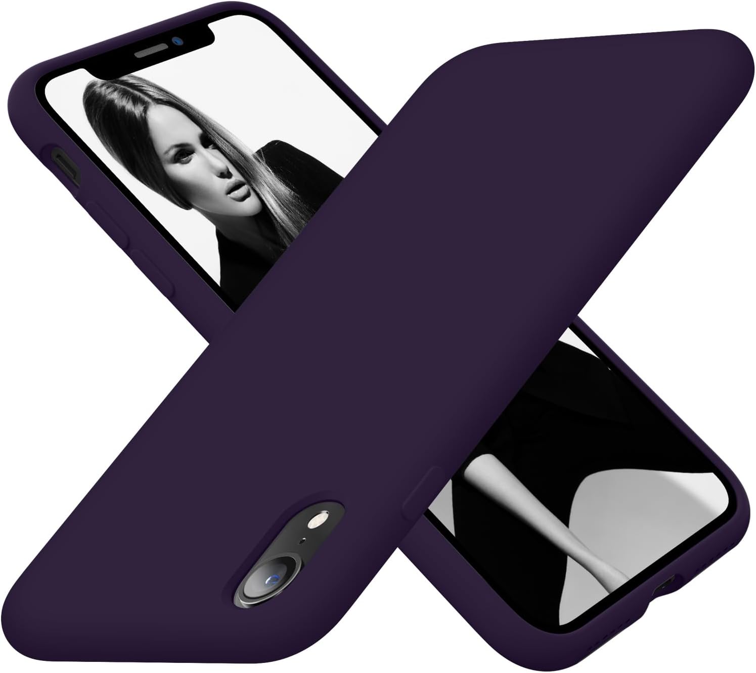 Cordking iPhone XR Case, Silicone Ultra Slim Shockproof