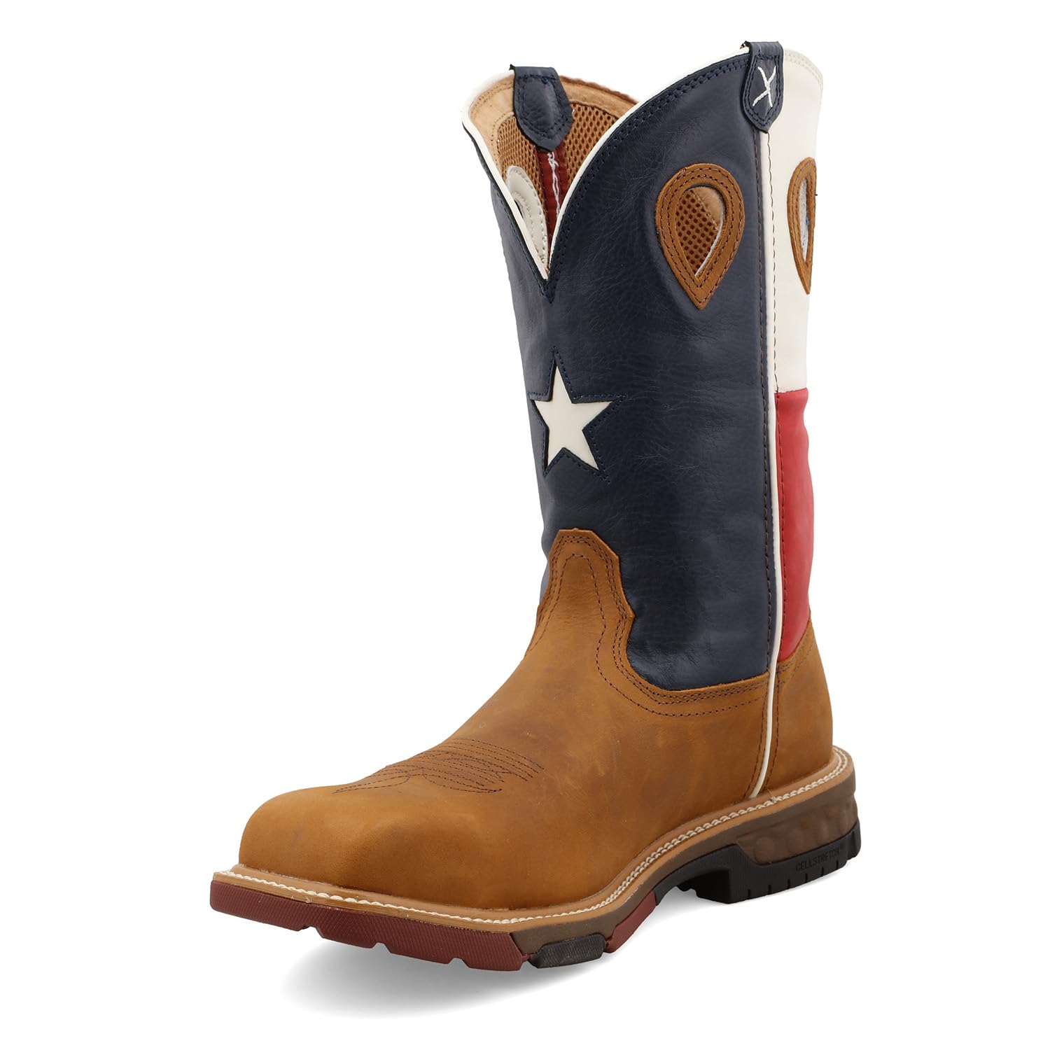 Twisted XMen's 12" Western Work Boot, Soft Toe