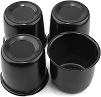 Vista 22 de 4 tapas centrales de rueda de remolque de 2.64 pulgadas para llantas de ruedas de 2.64 pulgadas con orificio central para camión, remolque, RV, SUV