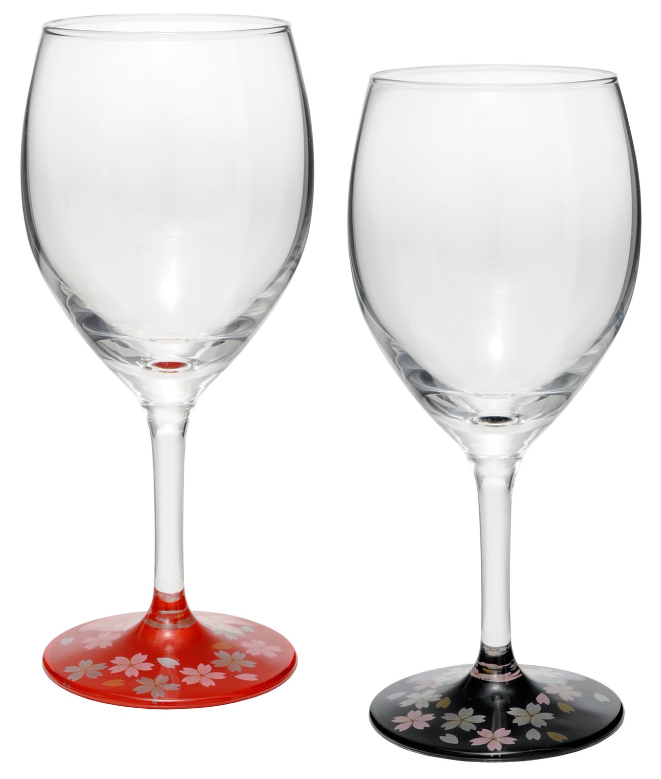 Amazon｜中西工芸 ワイングラス ぬりもん de Verre 蒔絵 桜 ペア