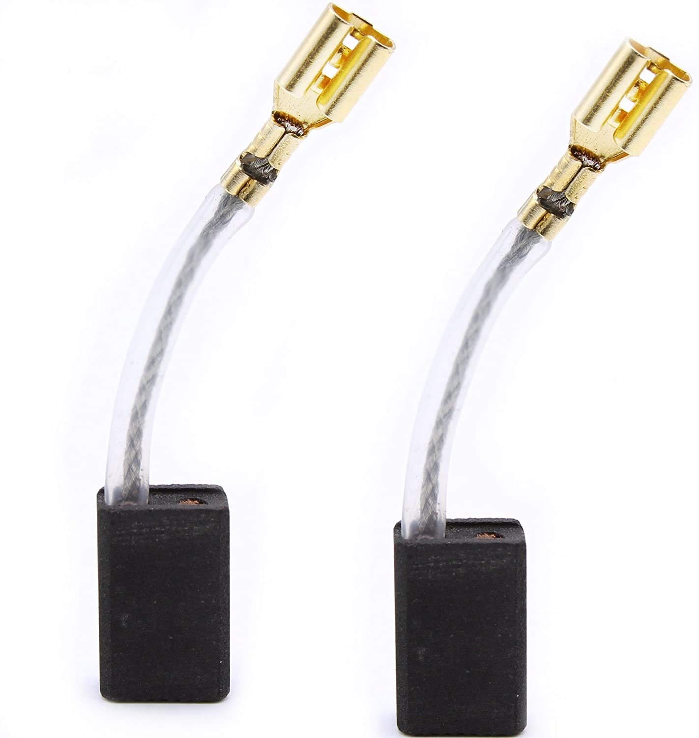 Carbon Brushes Compatible with AEG - Atlas Copco/Milwaukee 5x10x16mm WSE1300 / 125 / WSE14-125MX / WSL125XL / WSL125XS / WSSCE1300 / WSSCE1300 / 125 / WSSCE1300 / 150 with Automatic Switch-Off