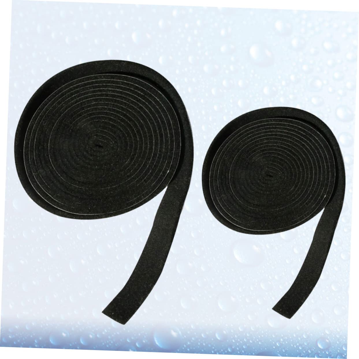 ibasenice 3 Set Striscia Di Tenuta Resistente Alle Alte Temperature Guarnizione Per Griglia Accessori Per Barbecue Barbecue Campeggio All'Aperto Nastro Di Guarnizione Per 2 * 3