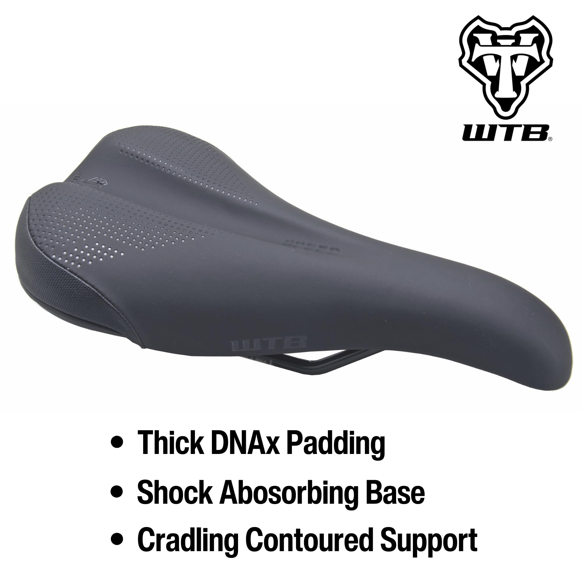 Amazon | WTB Speed Comfortバイクサドル、衝撃吸収サドル、デュアル