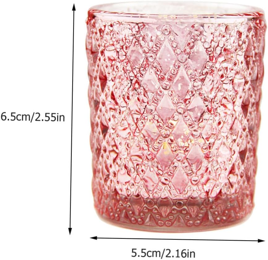 12個 ろうそく足 家の装飾 キャンドル 食卓の燭台 ティーライトホ