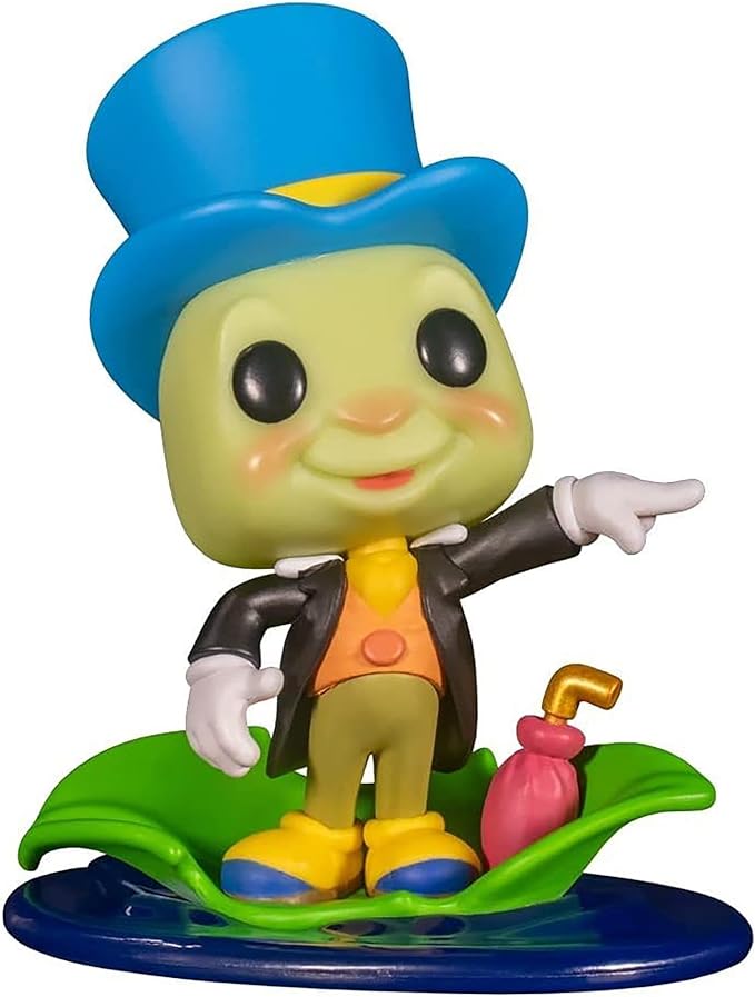 Figura Pop! Jiminy Cricket en Hoja Edición Especial