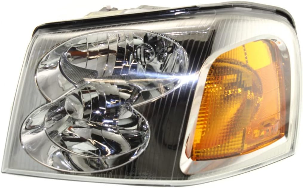 CarLights360 For GMC Envoy 2002-2008/XL 2002-2006/XUV 2004 2005 Headlight Assembly Passenger Side CAPA Certified GM2503220C