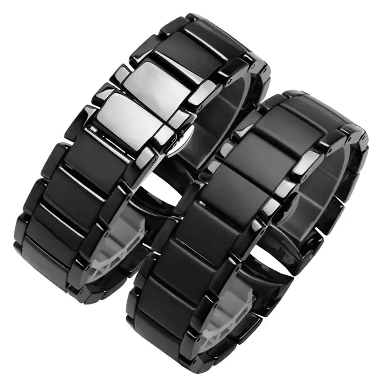 Cinturino con cassa in ceramica AR1451/AR1452/AR1400/AR1410/AR1421/AR1440 | For orologio armani, accessori con cinturino nero da uomo(AR1410 Case and band)