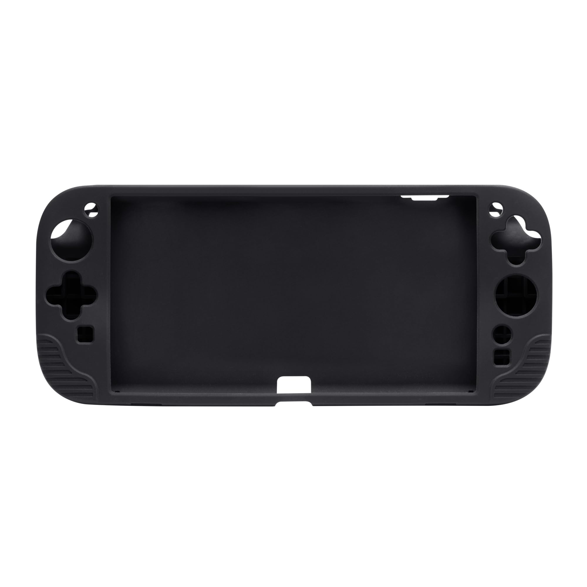 GXTrust 1253 Carcasa Nintendo Switch 2, Funda Protectora de Silicona con Diseño Texturizado, Resistente a los Arañazos, Absorción de Impactos, Cubierta Protectora Switch 2, Negro