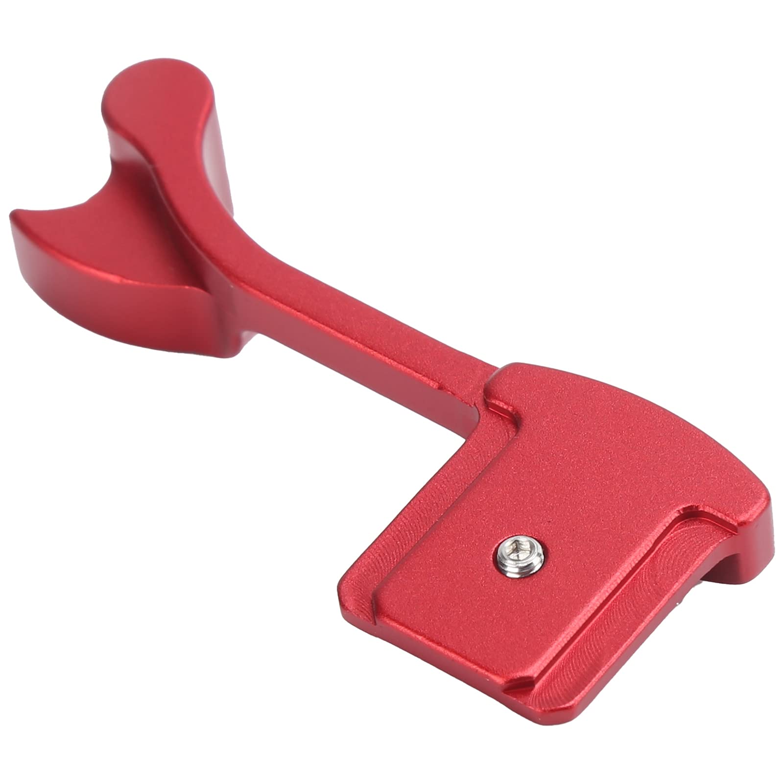 1Pcs Aluminum Alloy Camera Hot Shoe Thumbs Grips Handle for Leica Q Typ116/Q2 Cameras,Red