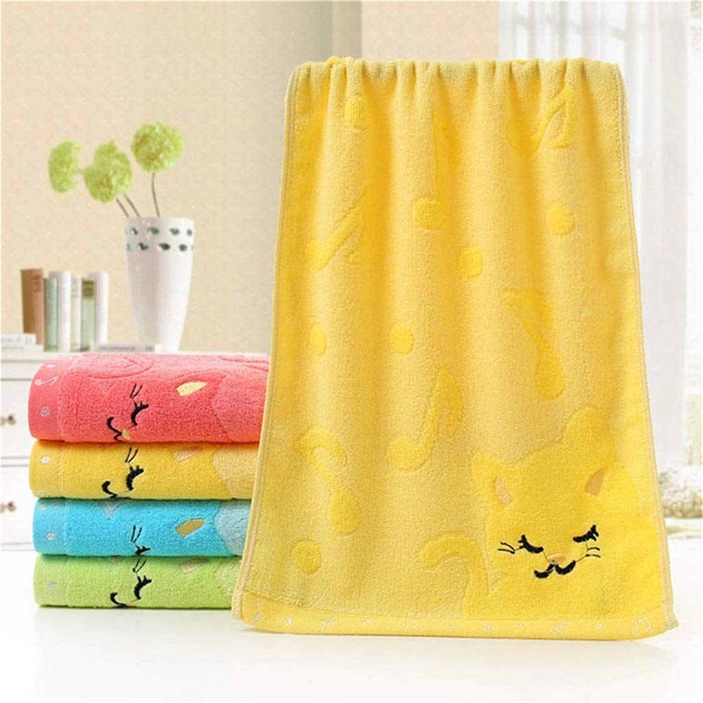 n/a 1pc Morbido Bambini Asciugamano per Neonati Asciugamano da Bagno Cartone Animato Asciugamano di Cotone per Neonato Fazzoletto Panno per la Doccia