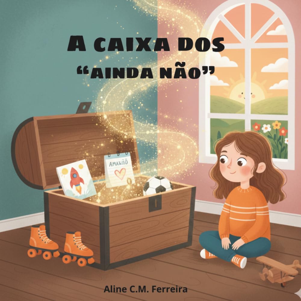 Livro infantil que ajudar as crianças a lidarem com a frustração e paciência: A Caixa dos "Ainda Não": Uma Aventura sobre Paciência e o Poder de Tentar de Novo (Série Aprender e Sentir)