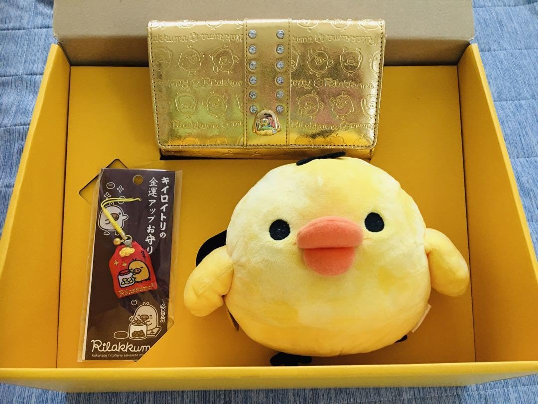 Amazon | キイロイトリ スペシャル 財布 貯金箱 セット | 貯金箱