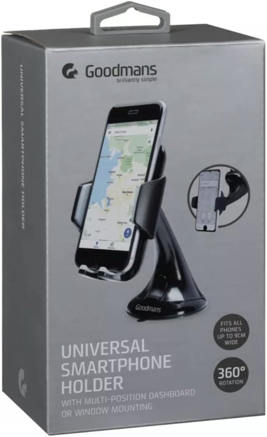 New Goodmans Universal Car Phone Mount and Holder Ideal For Smartphones Amazon.co.uk