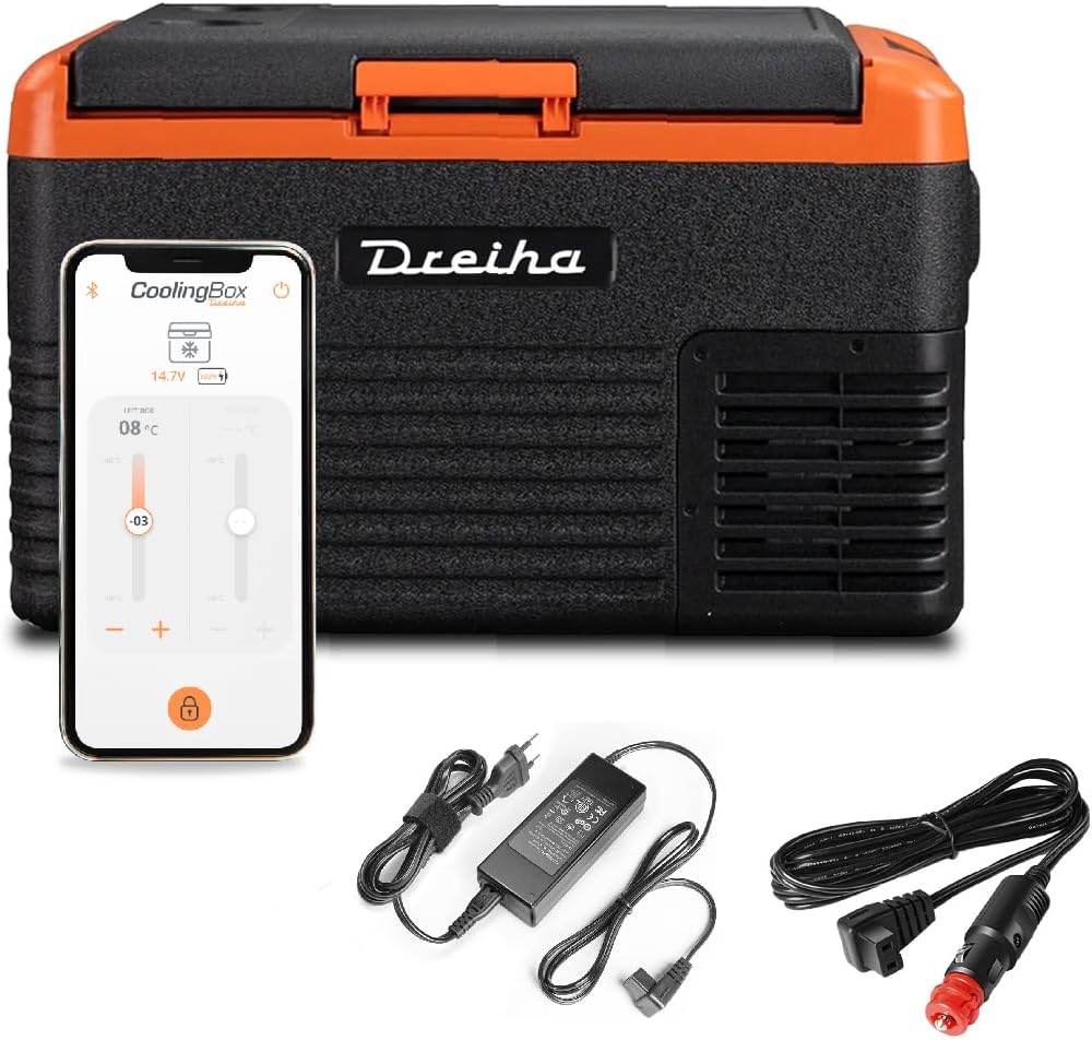 Geladeira portátil CBX30: Review após 7 dias em camping 12V/24V