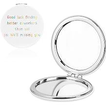 Appreciation Gifts for Coworkers Colleagues Gifts for Women Coworker Leaving Gifts Pocket Makeup Mirror Going Away Gift for Coworkers Women Farewell Gift for Colleagues Coworkers
