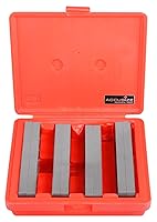 Vista 3 de Accusize Industrial Tools Juego de paralelas de precisión para maquinista de 1/2" de espesor, 4 pares, EG02-0410