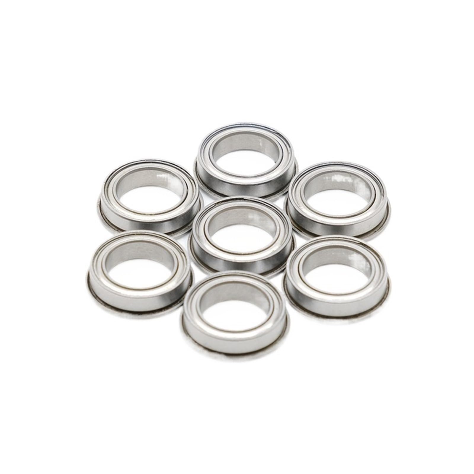 Roulements à billes F6900ZZ 10x22x6 mm à bride pour guidage fluide, 5 pièces