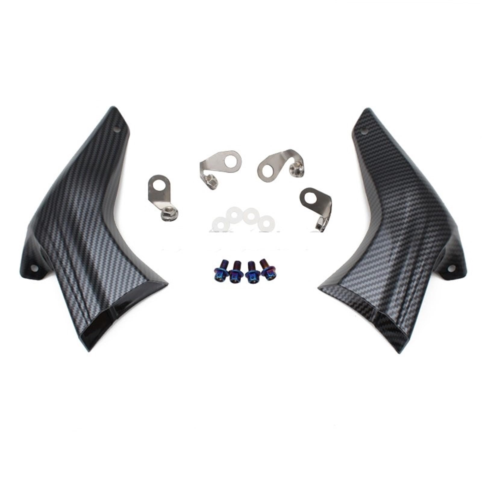 Caliper Air Cooling Ducts Motorcycle ABS Mounting Kit Brake System Air Cooling Cover Fit For BMW S1000RR S1000XR R1250GS 1200R R1200RS Air Ducts(Carbon Fiber)