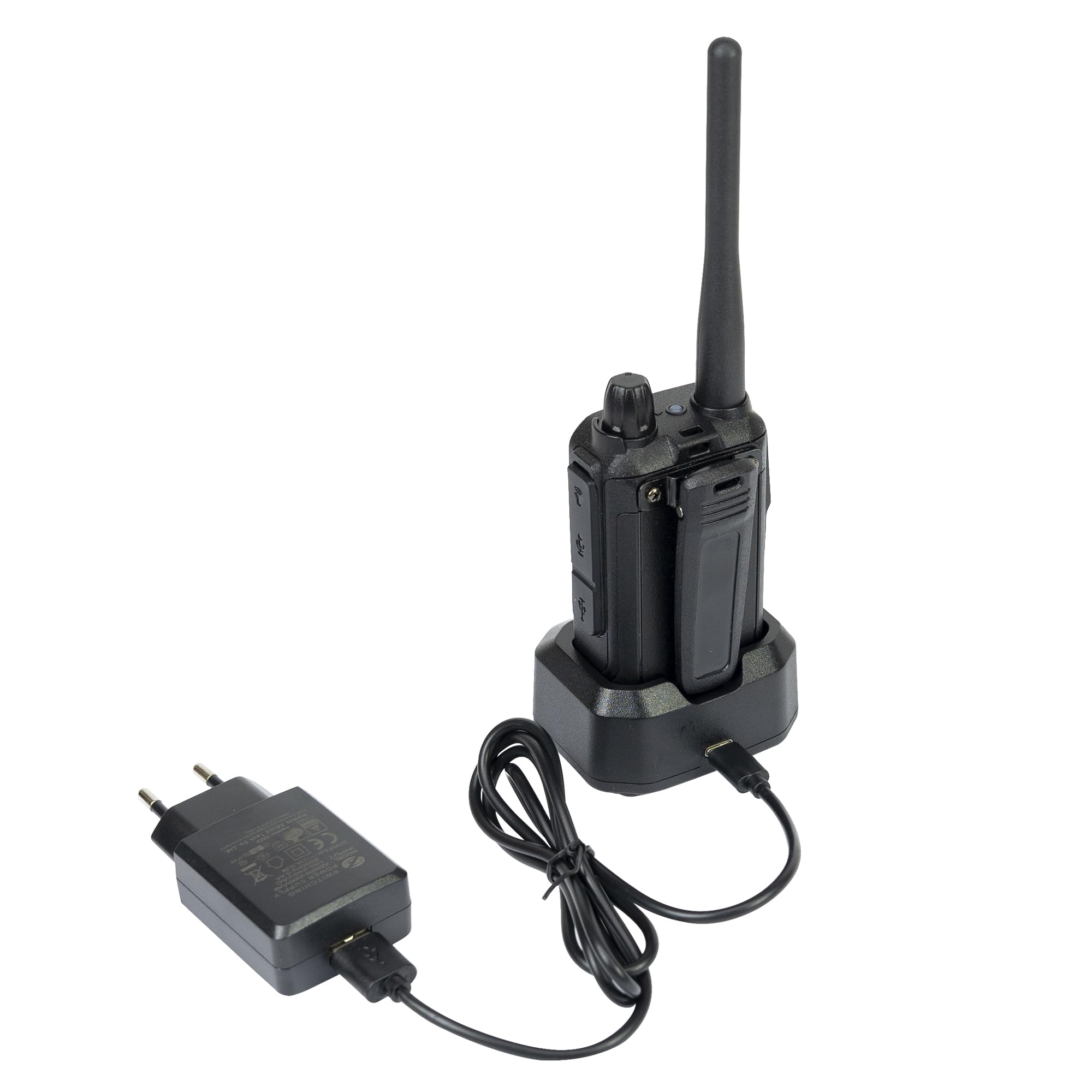 Kit de 2 Estaciones de Radio portátiles PNI PMR R45 Pro 446MHz, 0.5W, 99CH programable, 16 PMR, VOX, Tot, BCL, Scan, Roger Beep