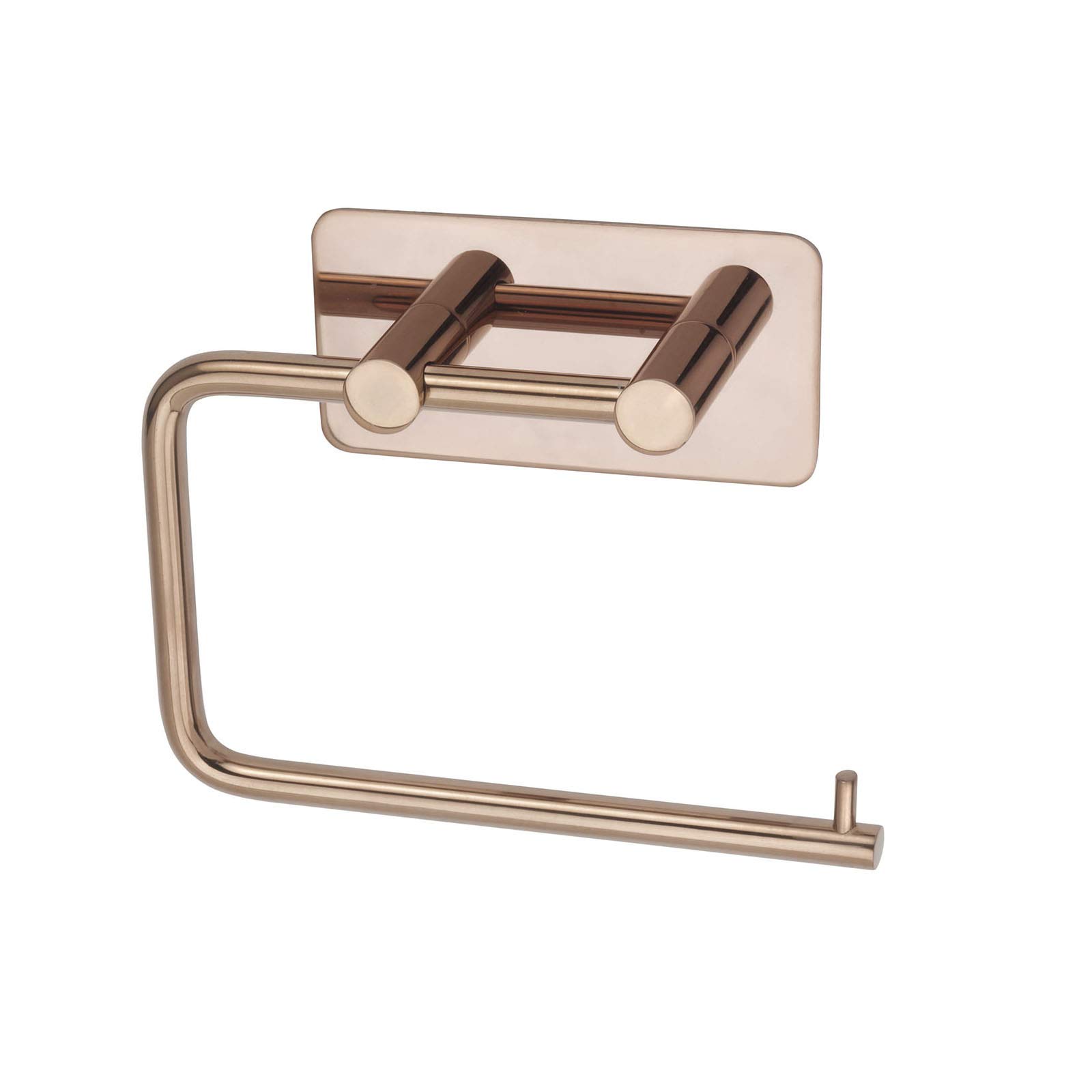 Access Hardware Bronze Copper Toilet Roll Holder Stick On Self Adhesive Pad