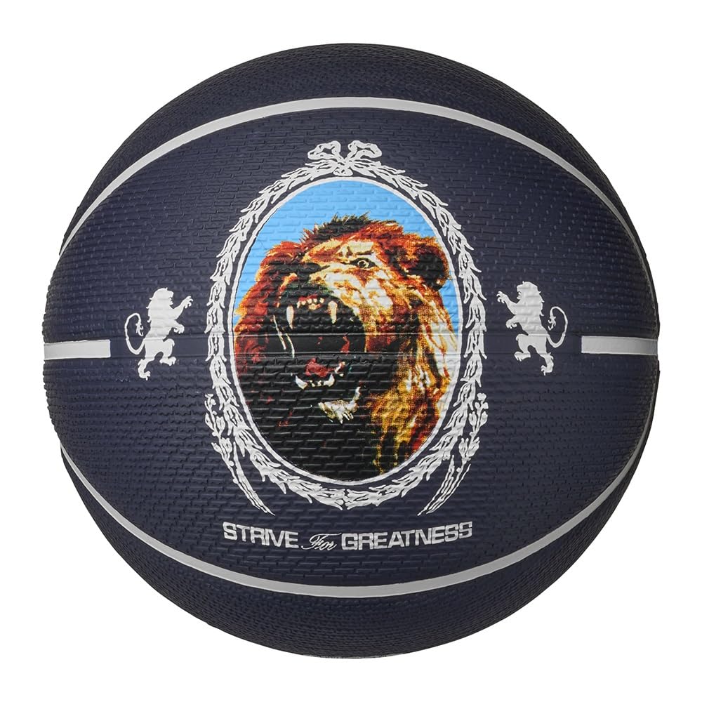 Nike Playground Basketball 8P LeBron James – Outdoor Street Basketball – Robust Training Basketball – Delivered Deflated, Purple Ink/Phantom/Black/Phantom, 7