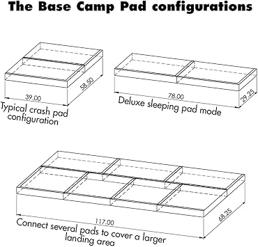 Metolius Base Camp Pad - Black/gray