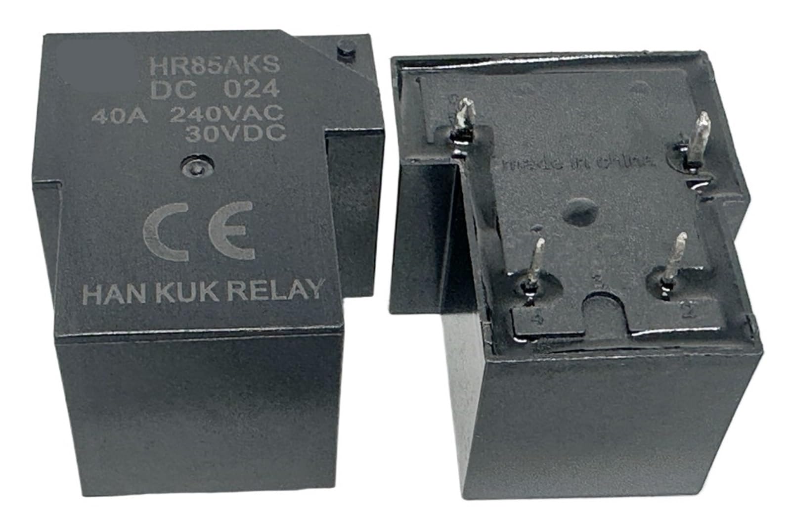 Relay T90-1A-4P-40A HR85AKS DC024V haute performance de commutation