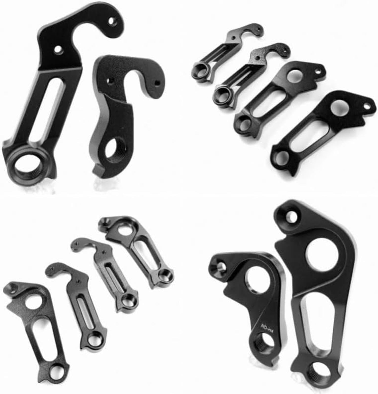 Deragliatore per bicicletta cellino del cambio, per H2 H4 Uno V2 O2 V. A. M disco Slick Vista Telaio in carbonio bici cellino del cambio Forcellino deragliatore (1PC Direct Disc)