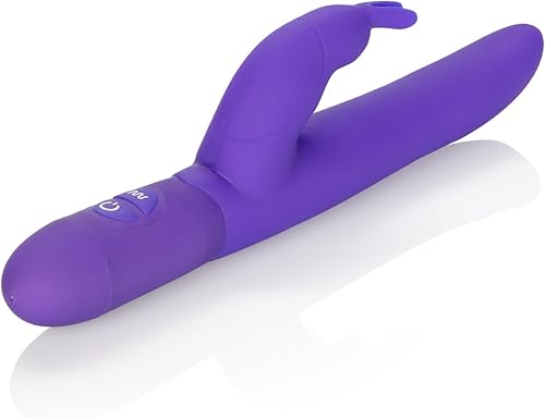 Miniatura 16 de CalExotics Bounding Bunny - Juguete vibrador impermeable para parejas, masajeador de punto G para clítoris sexuales para adultos, color rosa
