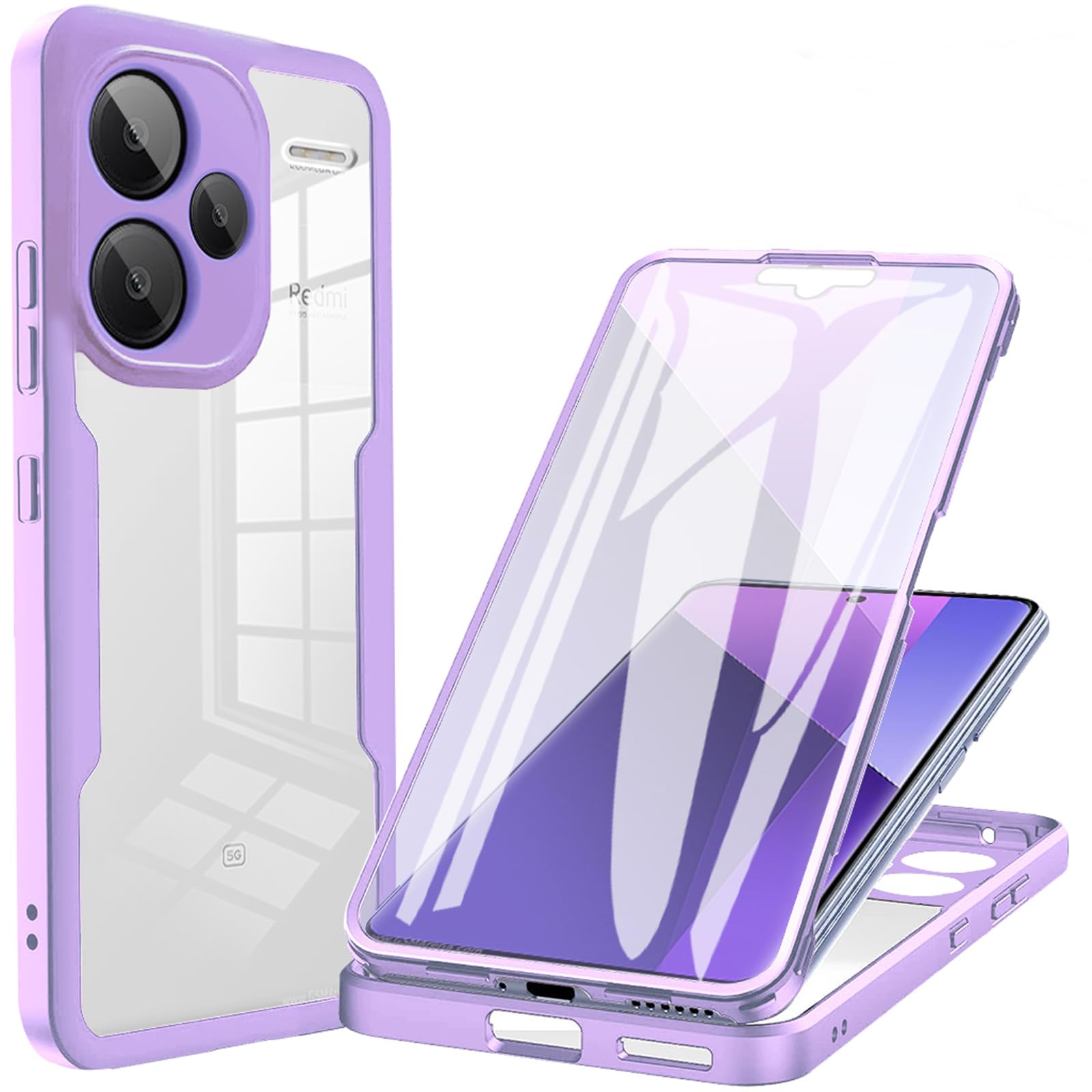 Redmi Note 13 Pro 5G パープル　ケース付き Amazon.com: Ephoou for Xiaomi Redmi Note 13 Pro Plus 5G Clear Case