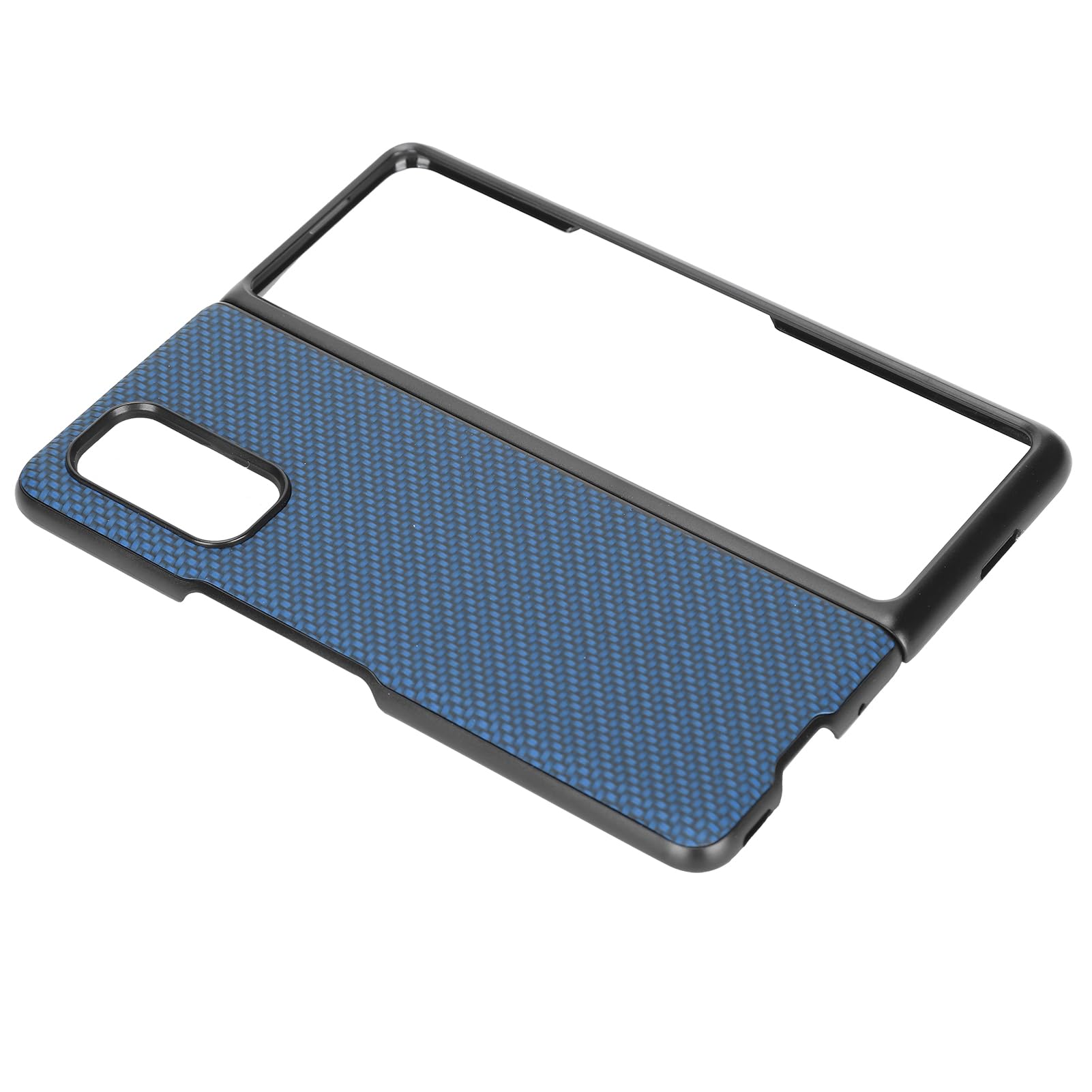 Cocoarm Fibra di Carbonio Texture Custodia per Xiaomi MIX FOLD (BLUE)