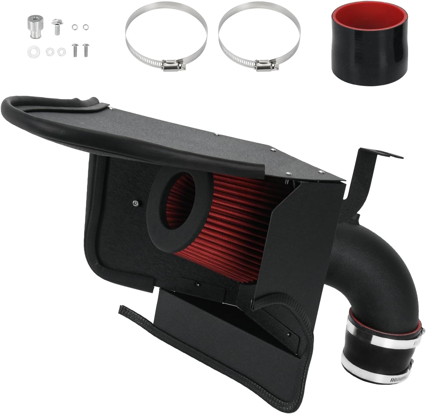 PTNHZ Aluminum Cold Air Intake Kit with Heat Shield for BMW B58 M40i
