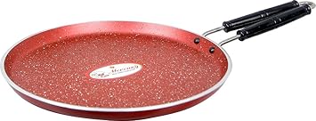 Merchy Aluminium Non Stick 3 Layer Granite Coating with Metallic Tawa, 0.6L