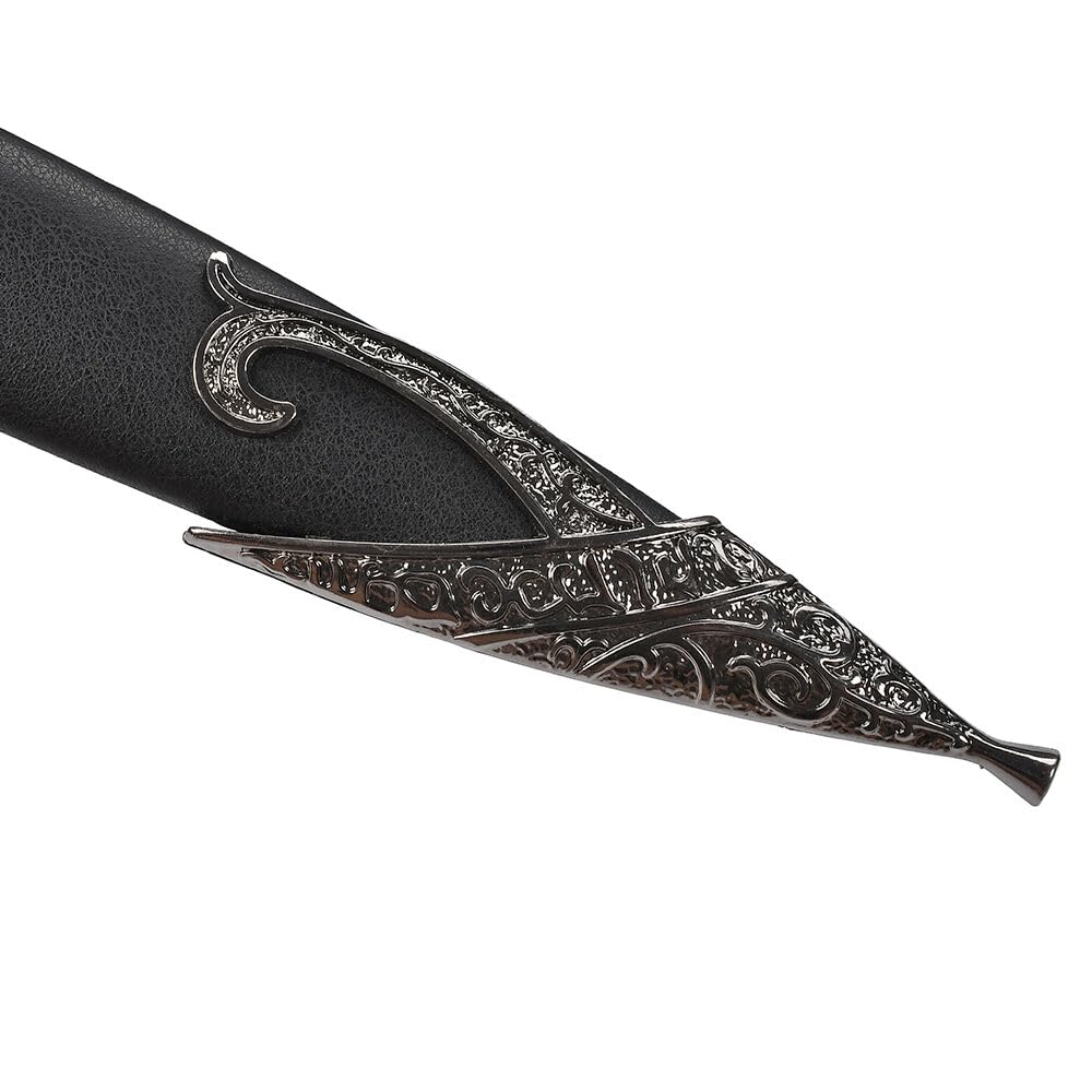 57 SPECIAL REPLICAS Spada replica 62 cm in legno di bambù – Decorazione fatta a mano per gli appassionati di LOTR – Esclusivo pezzo da collezione con fodero – Bilbo Baggins Sting JT10712BK