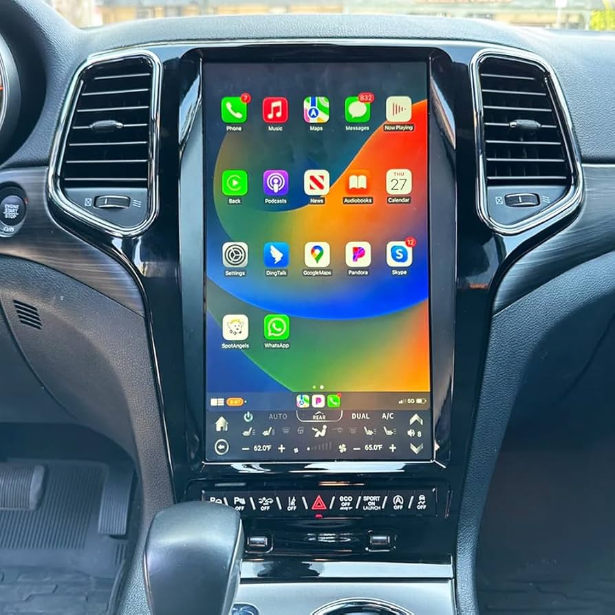 グランドチェロキー　2014-2019 Android ナビ13.3 インチ Amazon.com: aoonav 13.6 Inch Android 12 Car Stereo Radio