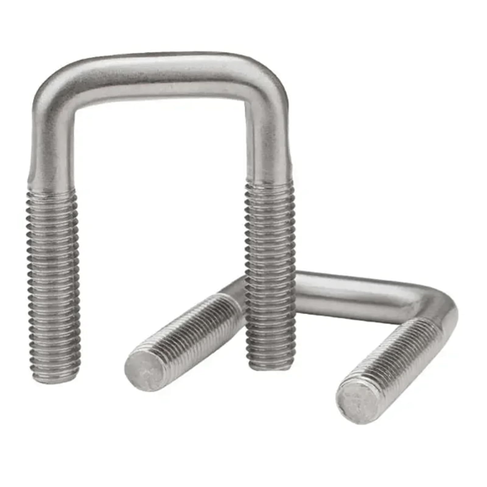 Collier de serrage carré M8, 2 paquets, vis en U en acier inoxydable, fournitures industrielles et scientifiques pour bateau de Ski