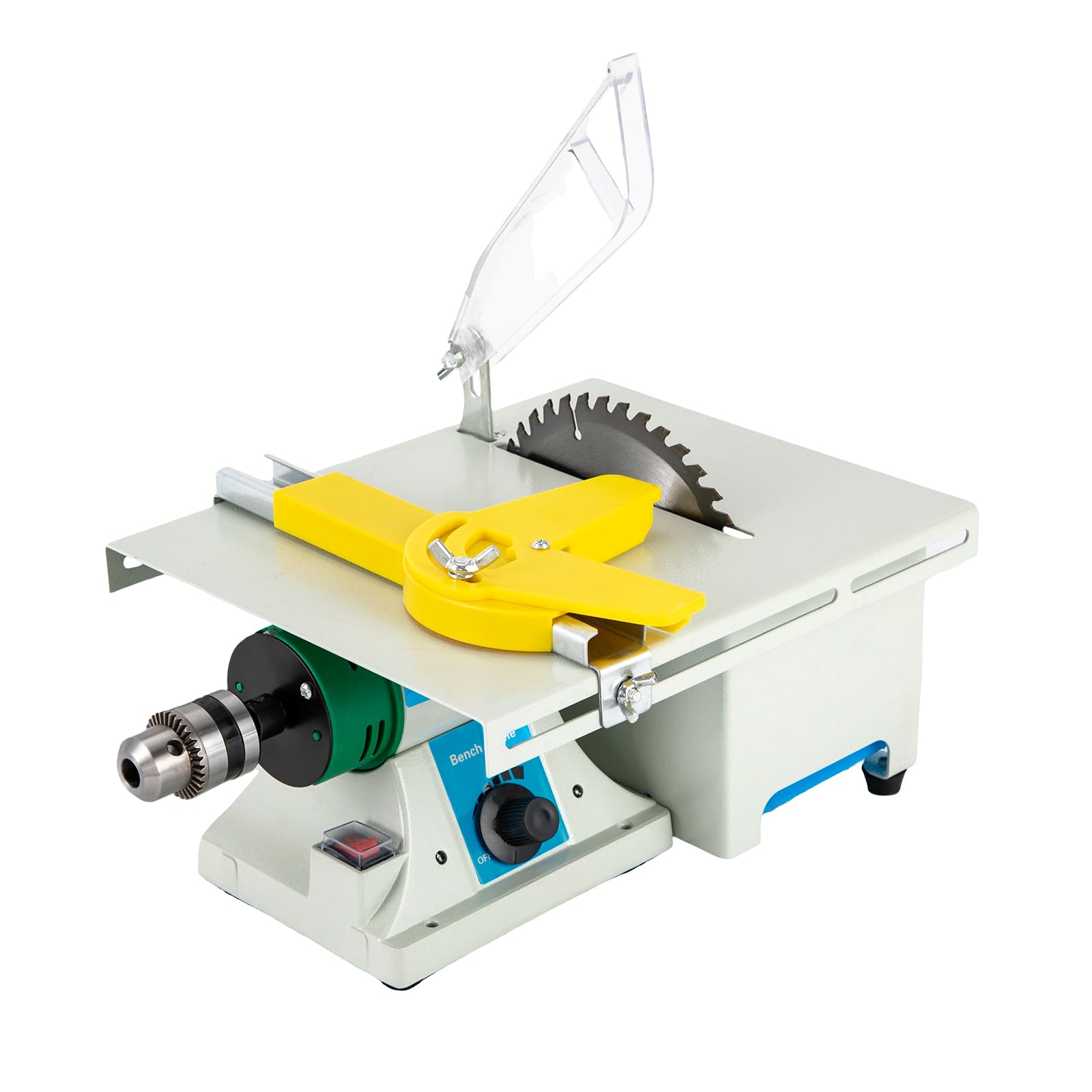 Tischpuffer Polierer 750W - 5 in 1 Poliermaschine für Edelsteine und Schmuck | Polierschleifmaschine für Polieren, Schneiden, Schleifen und Schnitzen (800-10.000 RPM)