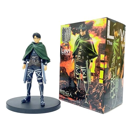 Nmomoytu Anime Attack On Titan Figure Toys Eren Jaeger Mikasa Ackerman Levi Rivaille Levi Ackerman Pvc Action Figure Model 16Cm #TOP5