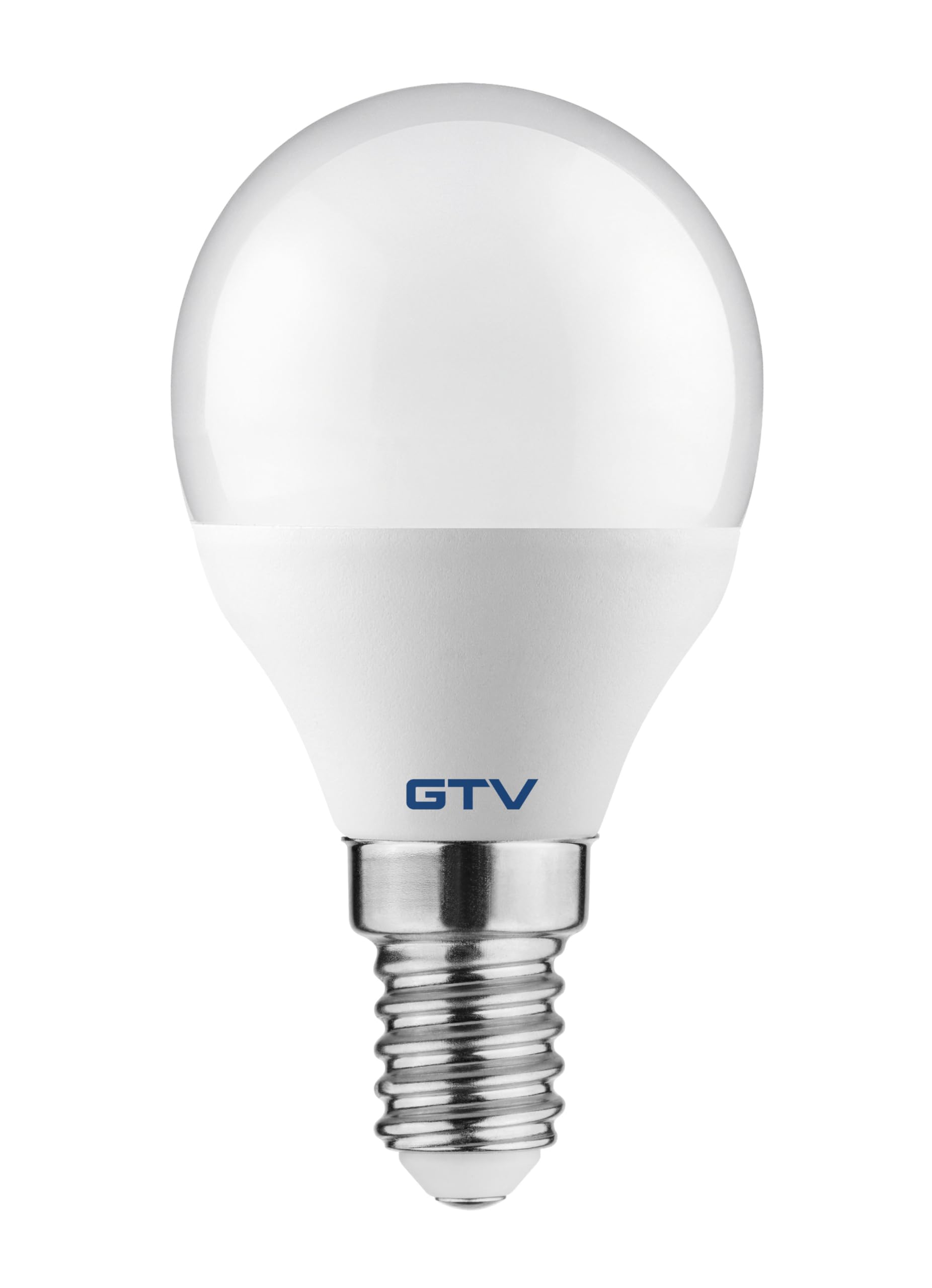 GTV Lampa LED E14 3000K, ciepła biel, bez migotania, trwała, do domowego oświetlenia LED