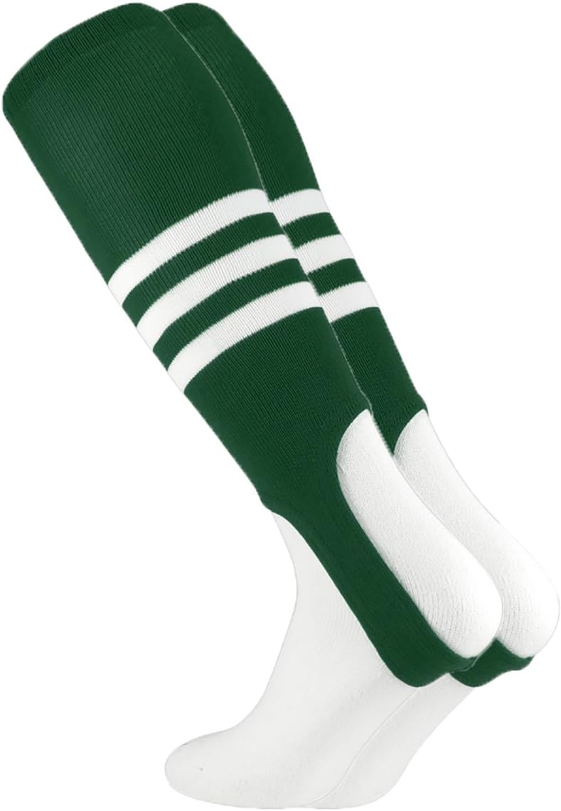 MadSportsStuff Baseball Stirrups Softball Stirrups with Stripes for Boys Girls Men Women Pattern B 3 Stripe
