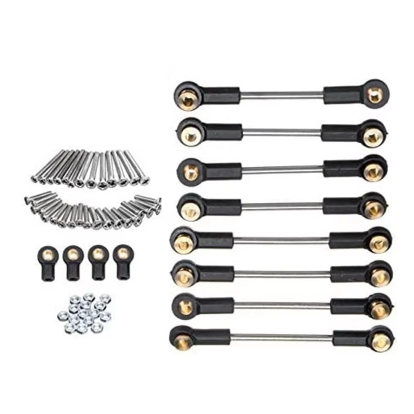 Modification WPL C14 C24 tirants de suspension métal durables RC