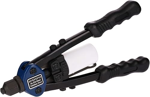 AB Tools Remachador de mano resistente Pop Pot Herramienta de remachado de 0.094 in, 0.126 in, 0.157 in y 0.189 in