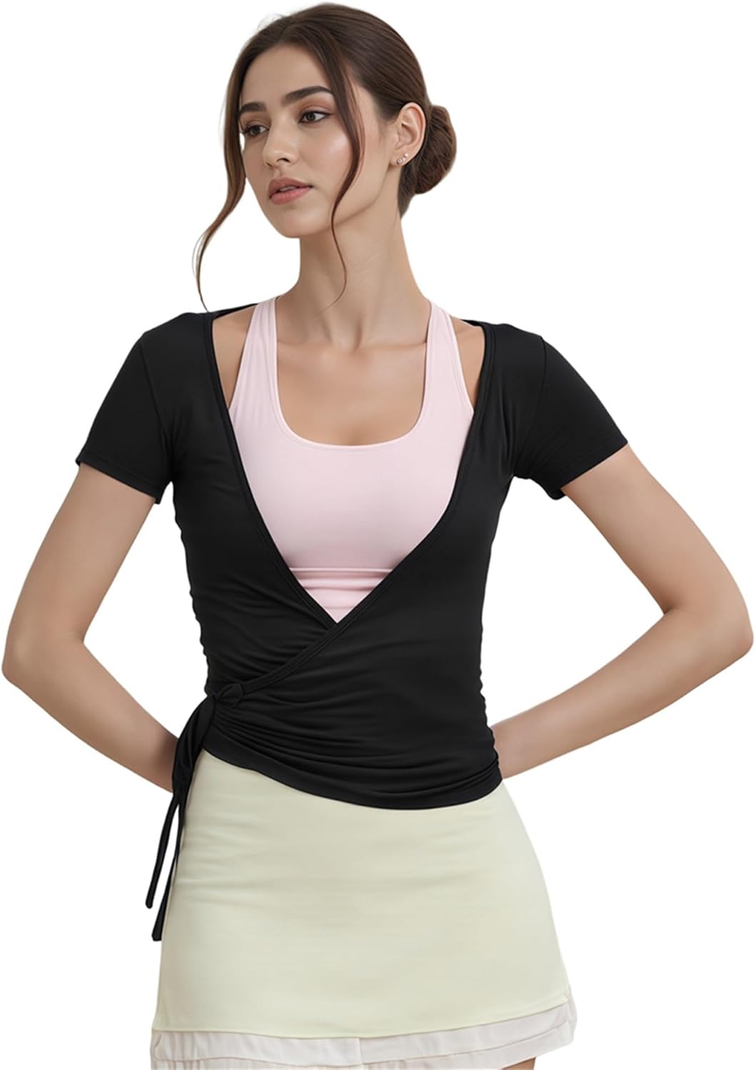 Wickeloberteil Aus Merinowolle Für Damen - Kostenloser Versand