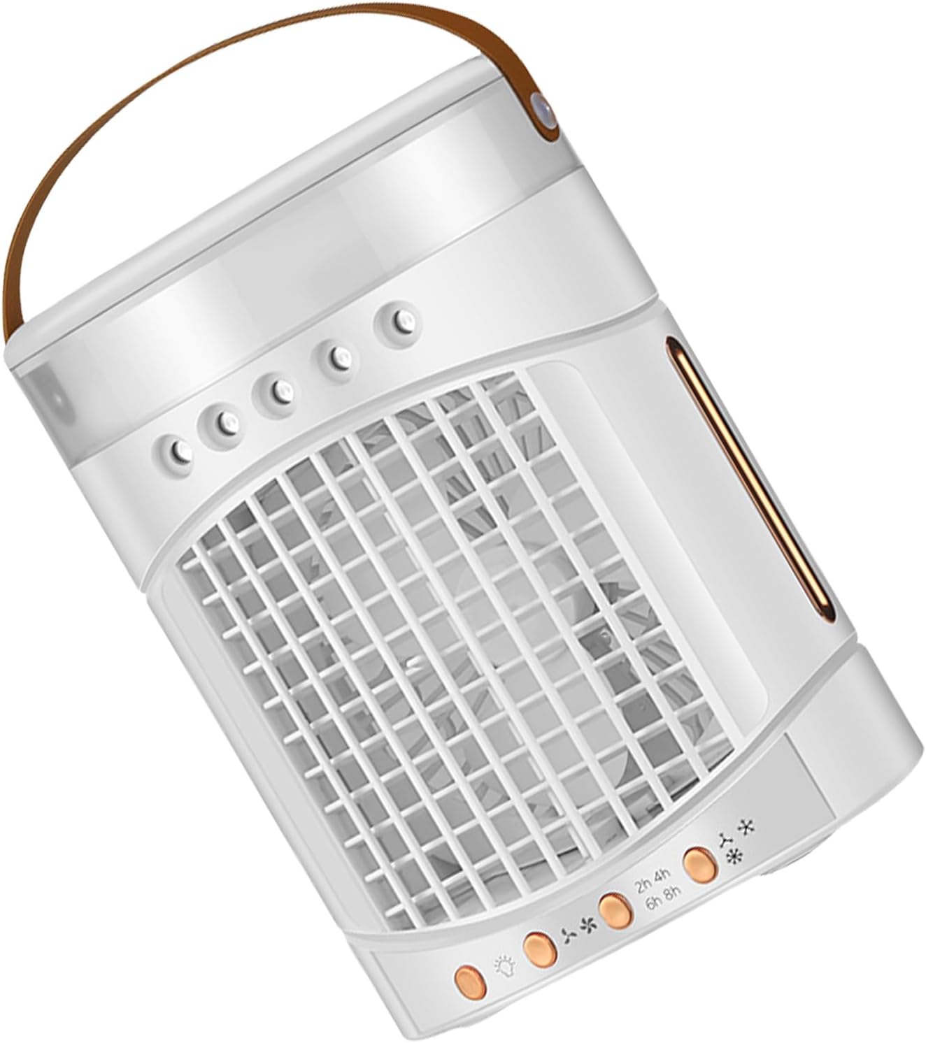 Oscillating Tower Fan With Misting Feature 3 Speed Setting 600ml Water Tanks Bladeless Desk Fan For Home And Office Oscillating Desk Fan