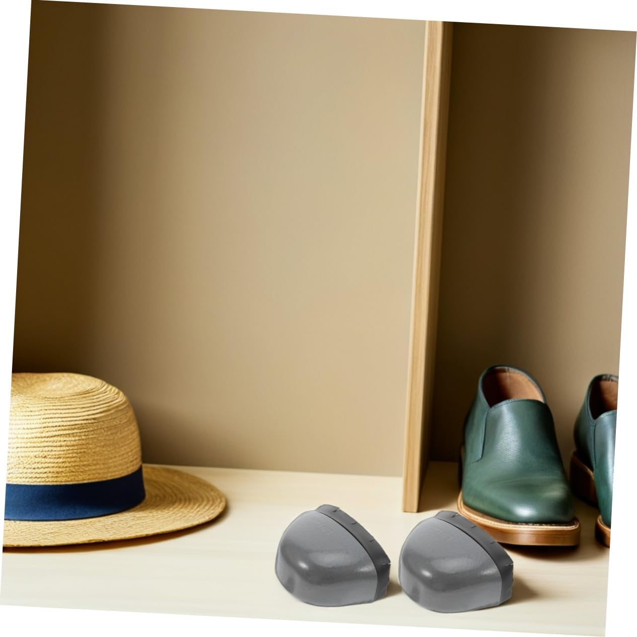 Angoily Covers for Men's Safety Shoes Toe Guards for Construction Easy Install Protection