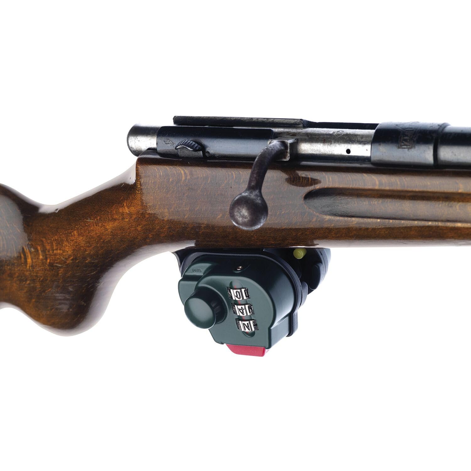 BURG-WÄCHTER Candado de armas Gun Lock GL 345 SB, 2 Partes, Negro, Verde, Rojo