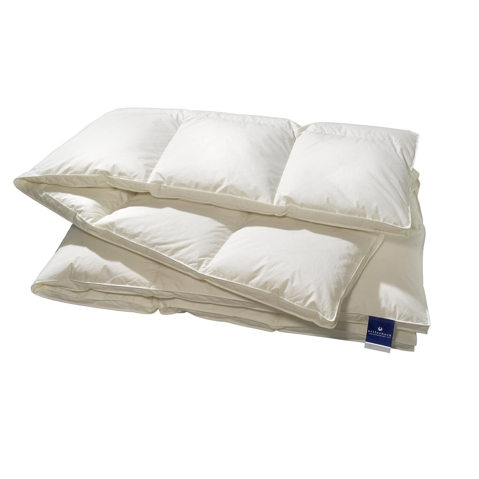 billerbeck Daunendecke | Nena | 135 x 200 cm | 100% Daunen | Optimale Wärme- und Feuchtigkeitsregulierung | Hausstauballergiker geeignet | Wärmestufe warm