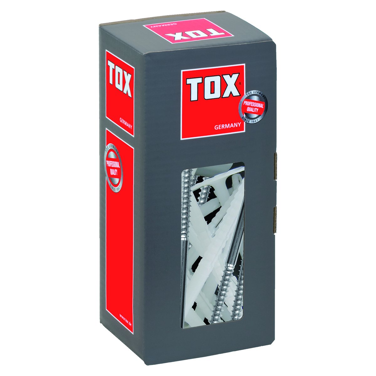 TOX-02210261-Taco+Tornillo+Tapon 10/160 en cajas