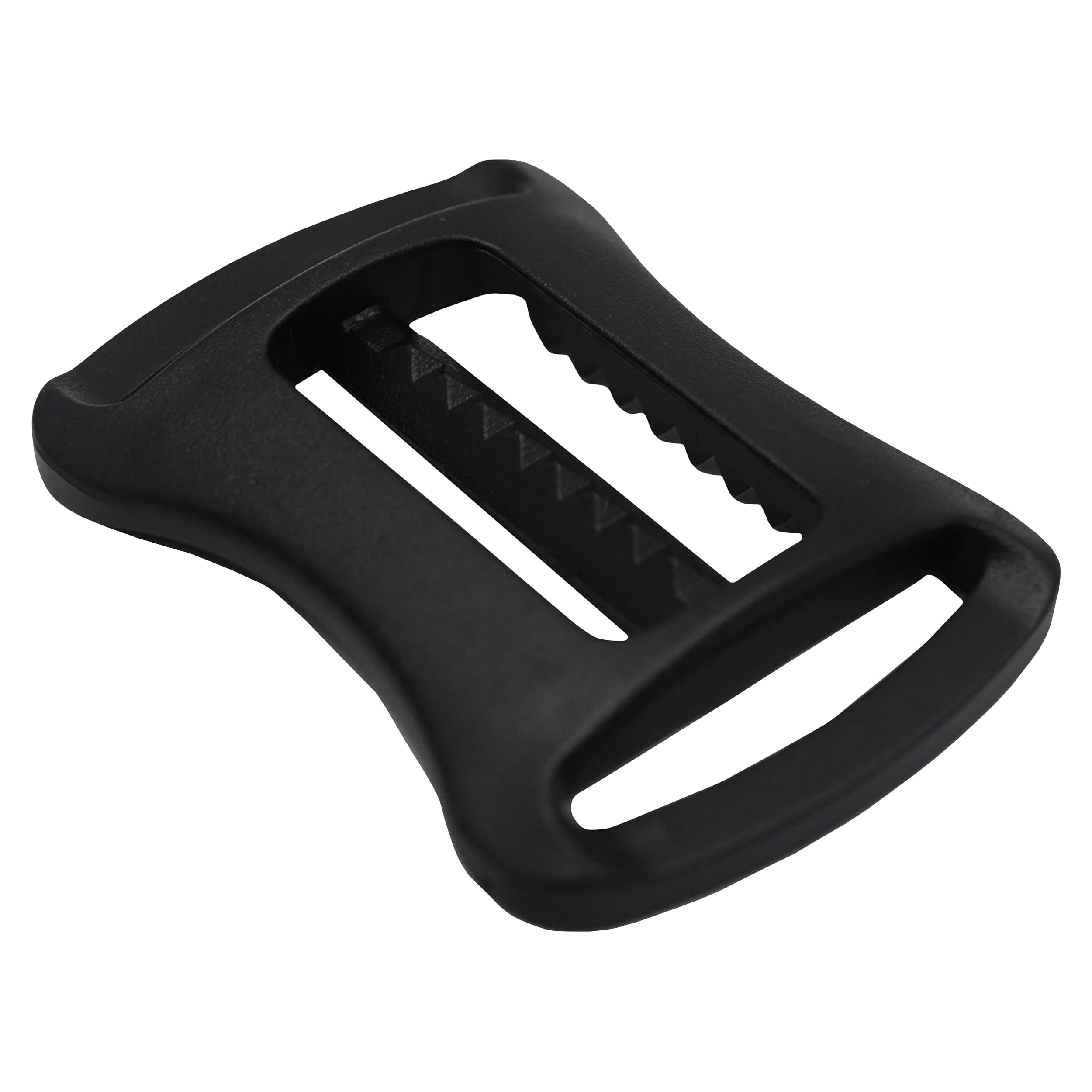 1 Inch Plastic Sternum Buckle Strap Adjusters - Use to Make Backpack Chest Straps - Serrated Teeth Create a Strong Grip for Heavy Loads - 10 Pack
